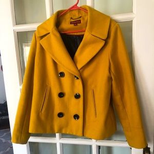 Merona Wool Blend Double Breasted Pea Coat XXL